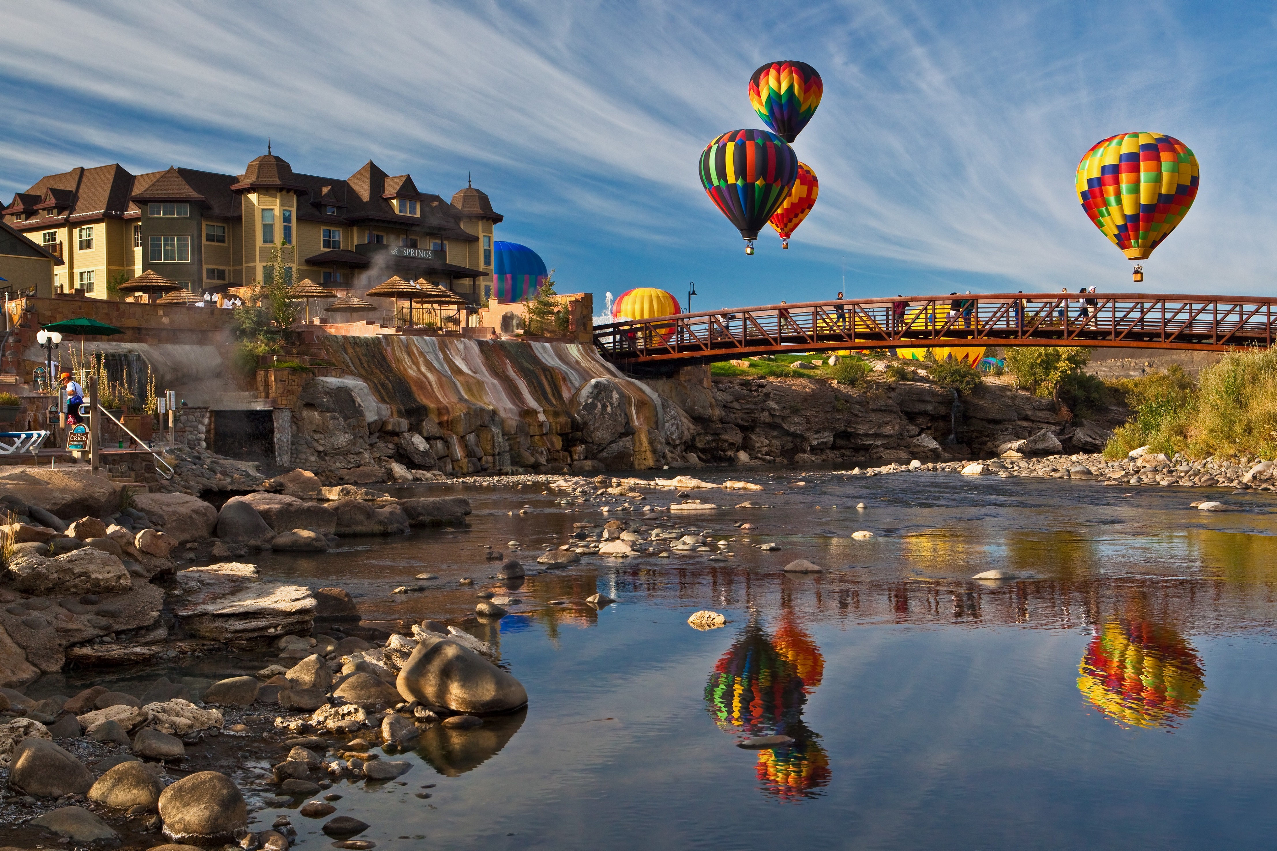 Hot air balloons