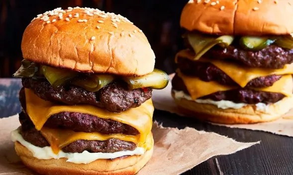 Triple Cheeseburgers