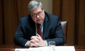 Barr opposes Trump’s potential re-election.