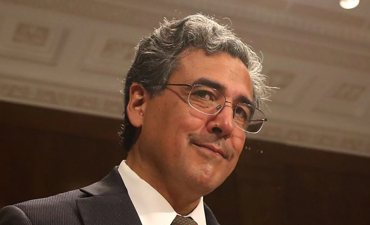 Solicitor General nominee Noel Francisco attends his Senate Judiciary Committee confirmation hearing on Capitol Hill in Washington on May 10, 2017. (Mark Wilson/Getty Images)