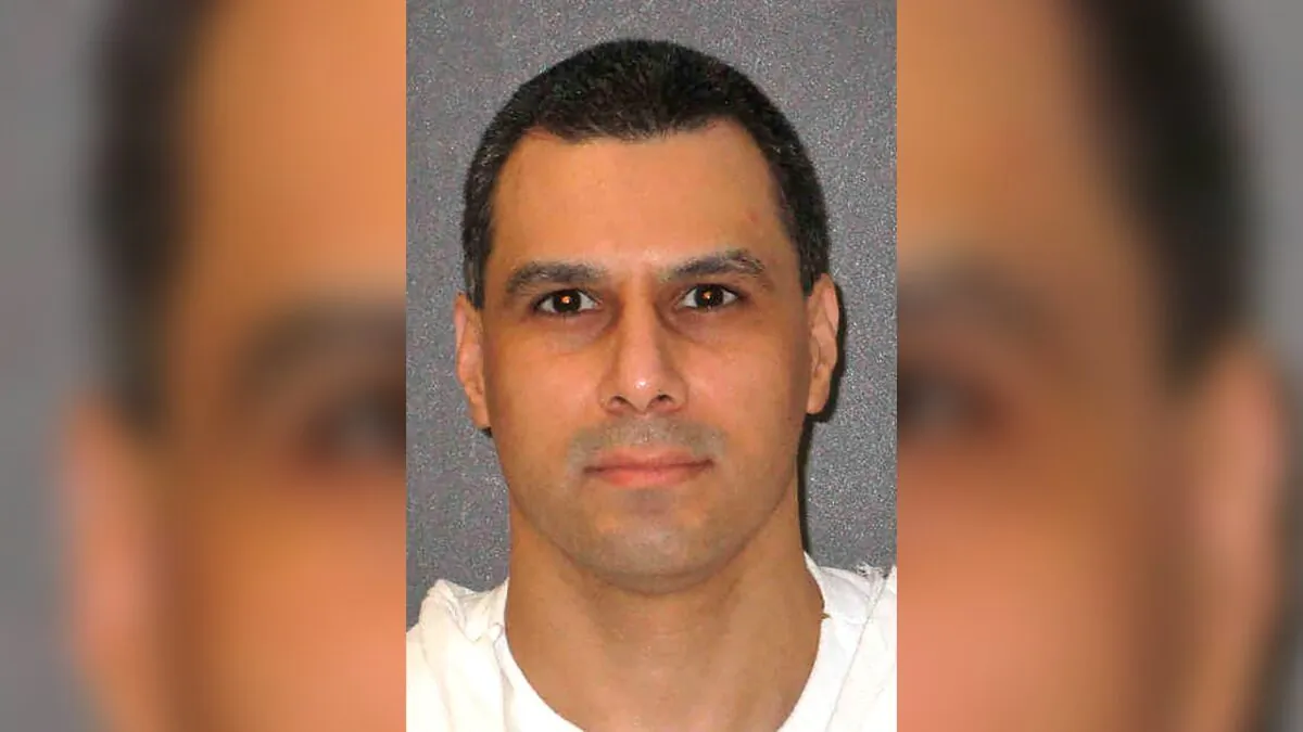 This undated photo shows Ruben Gutierrez. (Texas Department of Criminal Justice/AP)