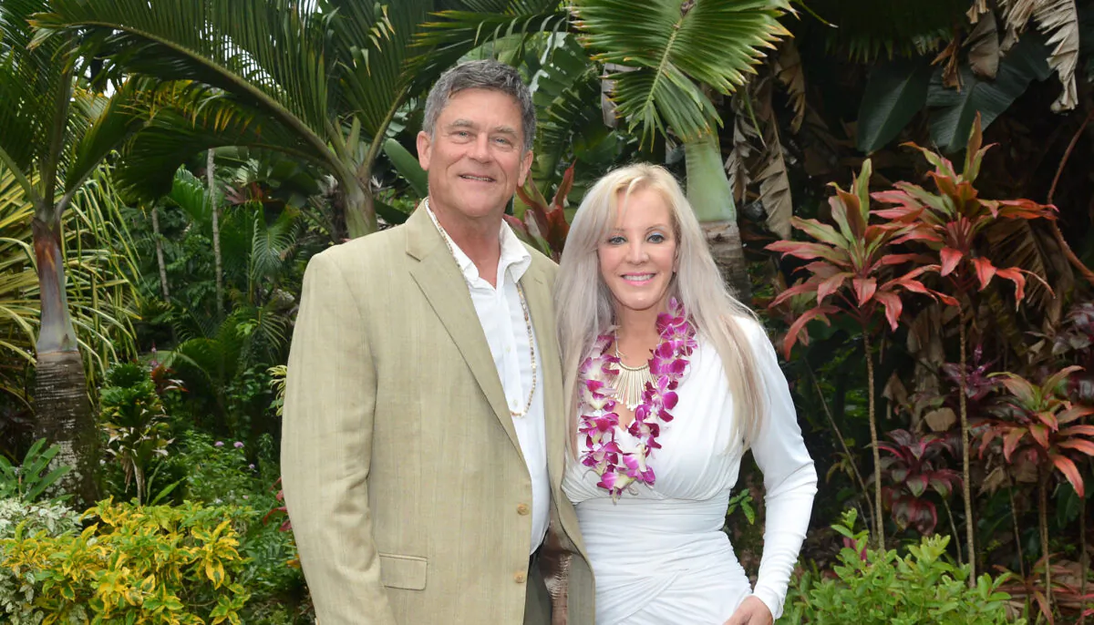 Dr. Lorrie Metzler-Szabo with her husband. (Courtesy of Dean Szabo)