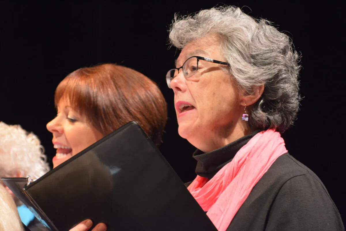Sandra Quinn has been singing at Encore since 2014. (Courtesy of Encore Creativity for Older Adults)