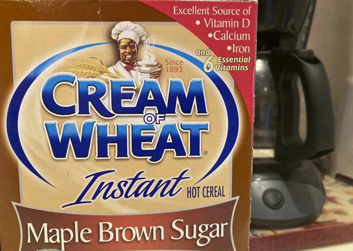 A box of Cream of Wheat is displayed on a counter in White Plains, N.Y., on June 18, 2020. (Donald King/AP Photo)