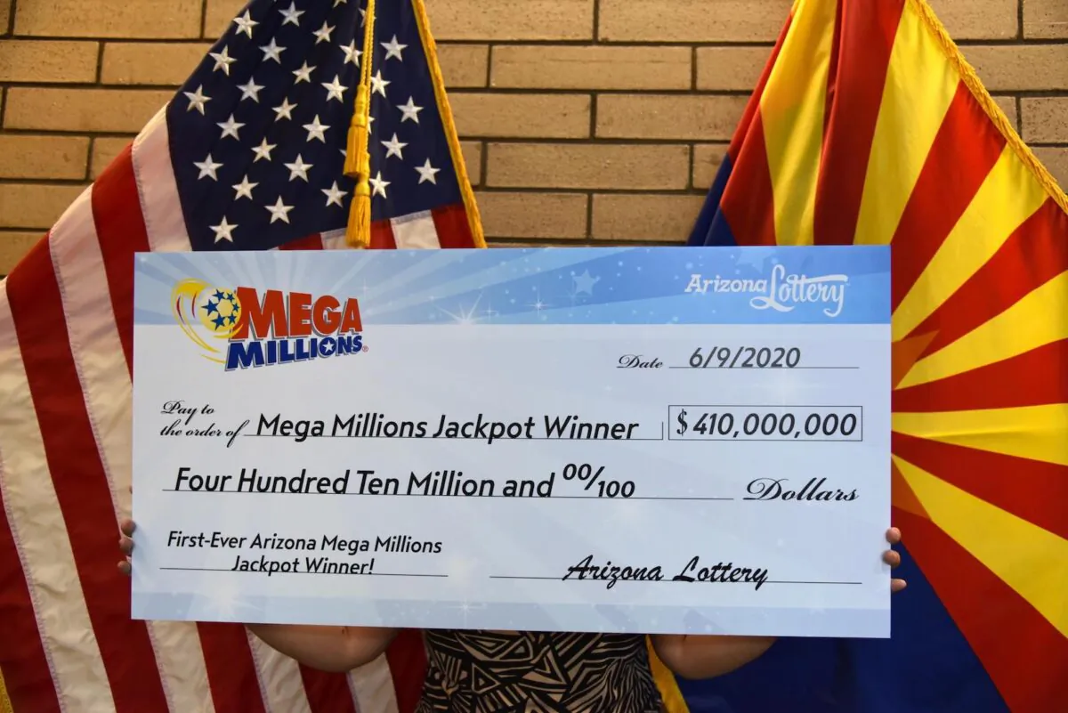A lucky penny and family birthdays help an Arizona couple win a $410 million Mega Millions jackpot.(Arizona Lottery)