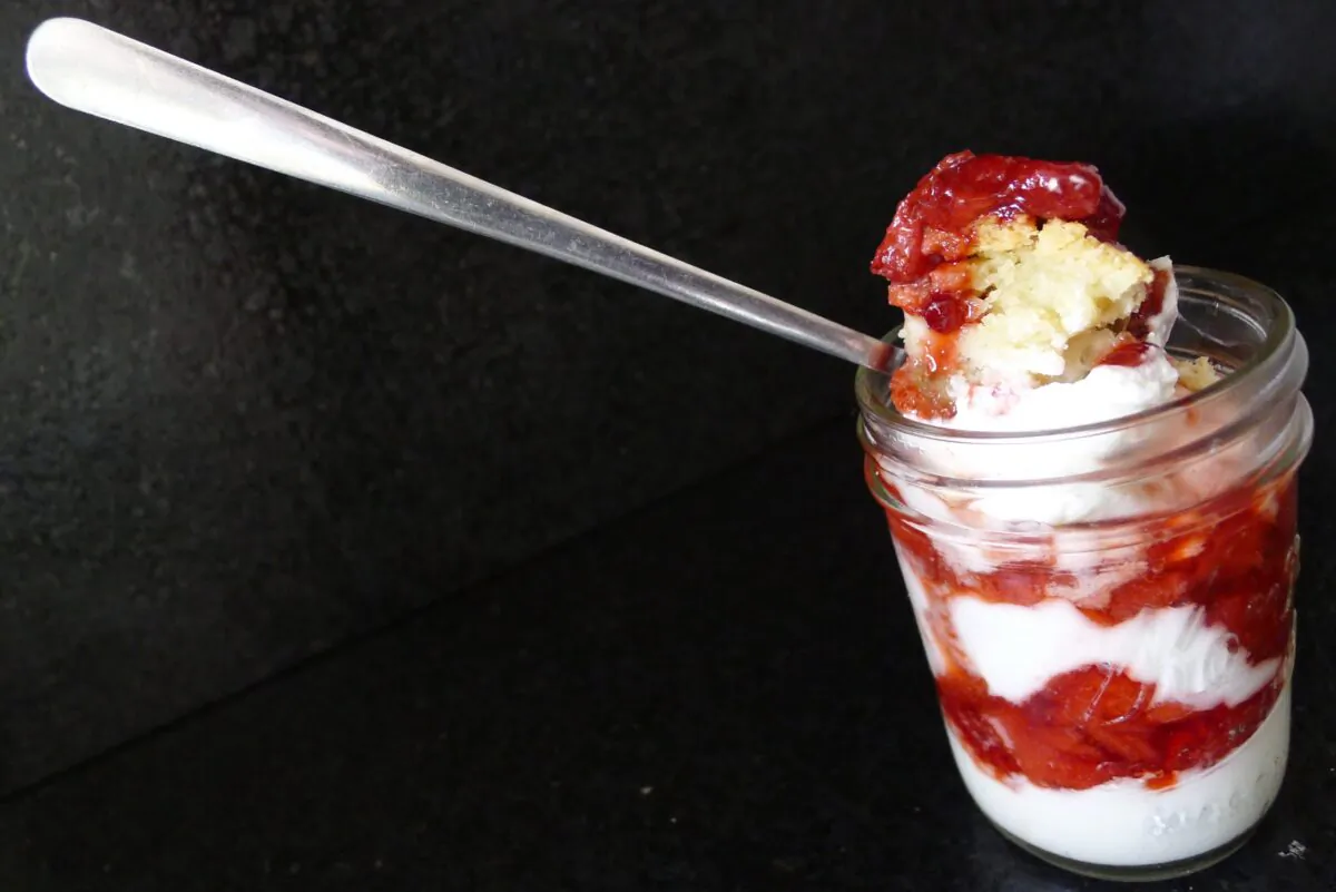 The 'parfait' solution. (Ari LeVaux)