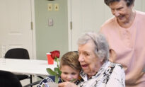Child ‘Police Officer’ Spreads Love At Nursing Homes With Hugs And Flowers