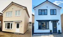 Woman Transforms Simple Cream-Colored House Into an Elegant One for Only $309, Stunning All