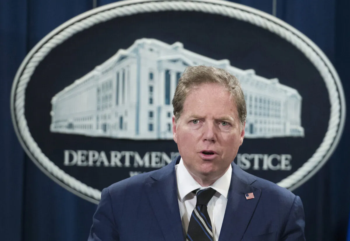 U.S. Attorney Geoffrey Berman for the Southern District of New York at a news conference at the Department of Justice in Washington on Oct. 26, 2018. (Alex Brandon/AP Photo)