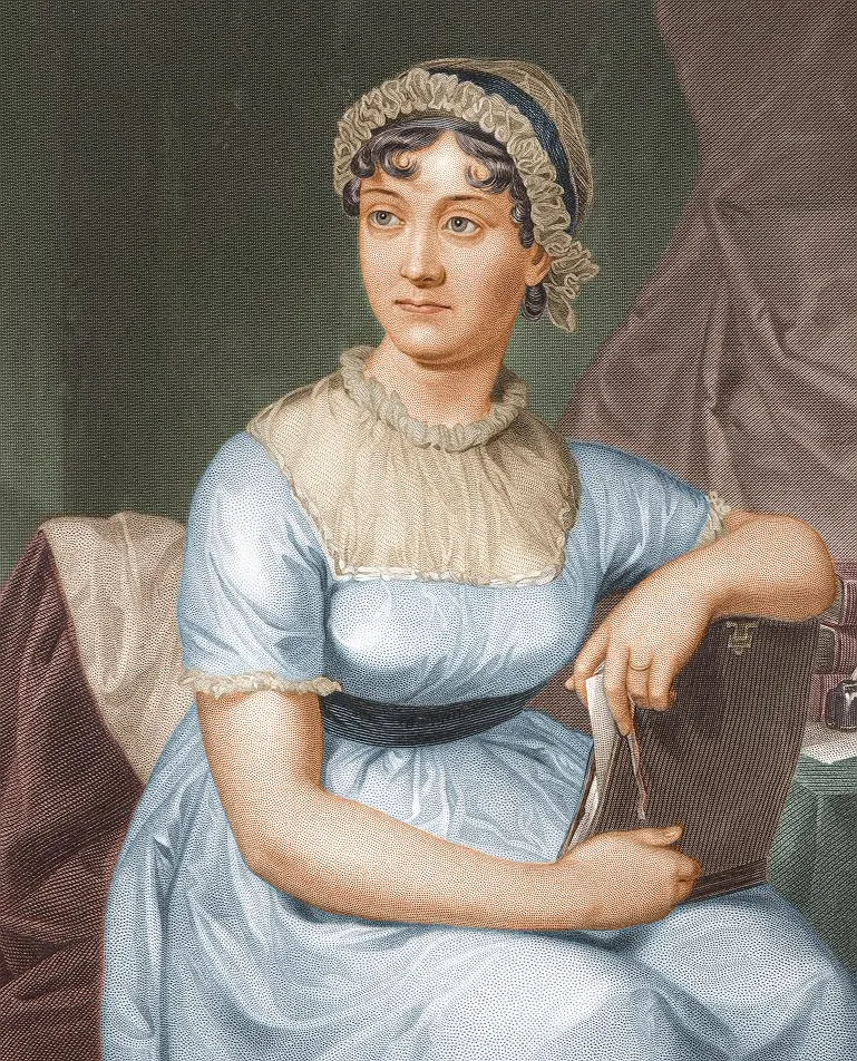 Portrait of Jane Austen, 1873, from the Portrait Gallery of the Perry–Castañeda Library of the University of Texas at Austin. (Public Domain)