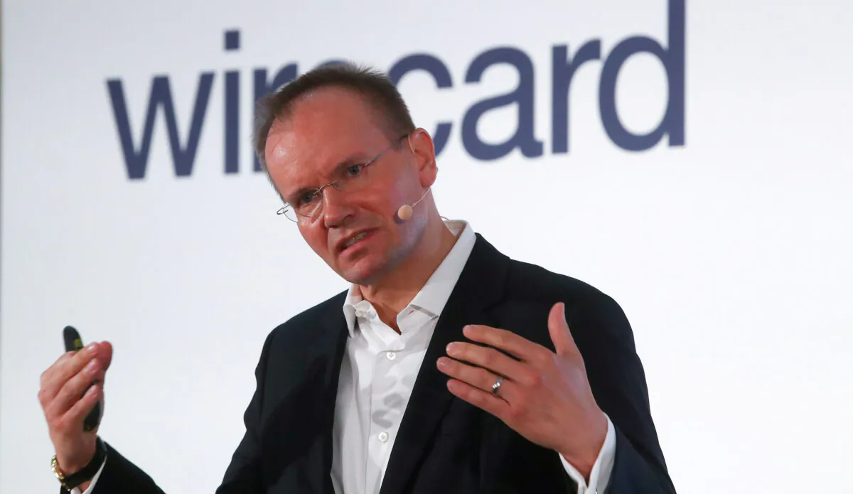 Markus Braun, CEO of Wirecard AG, an independent provider of outsourcing and white label solutions for electronic payment transactions attends the company's annual news conference in Aschheim near Munich, Germany April 25, 2019. (Michael Dalder/Reuters)