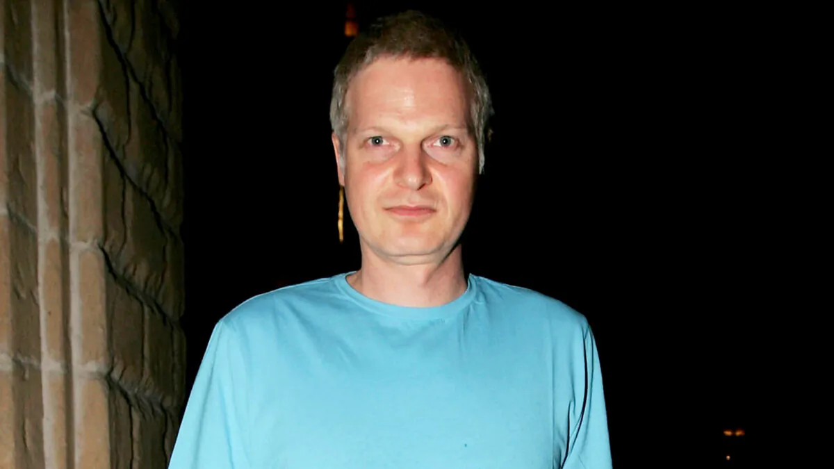 Steve Bing poses for a photo at The Madinat Jumeirah in Dubai, United Arab Emirates,  on Dec. 11, 2005. (Chris Jackson/Getty Images)