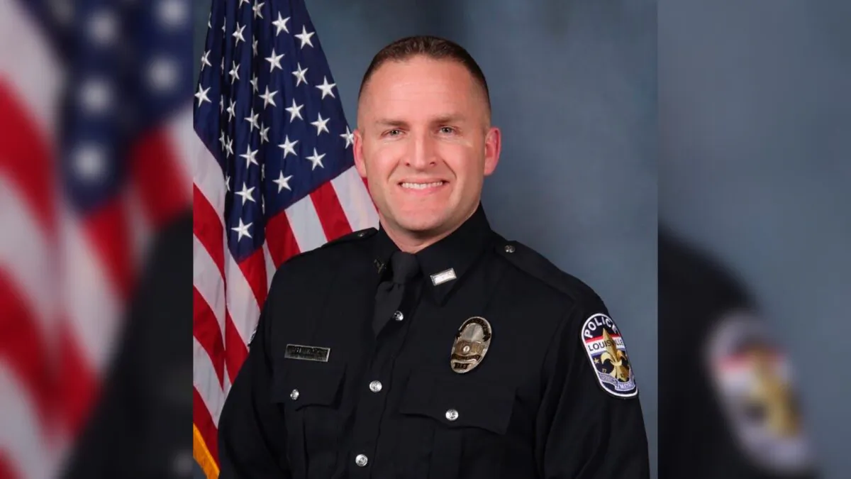 Officer Brett Hankison. (Louisville Police Department via AP)