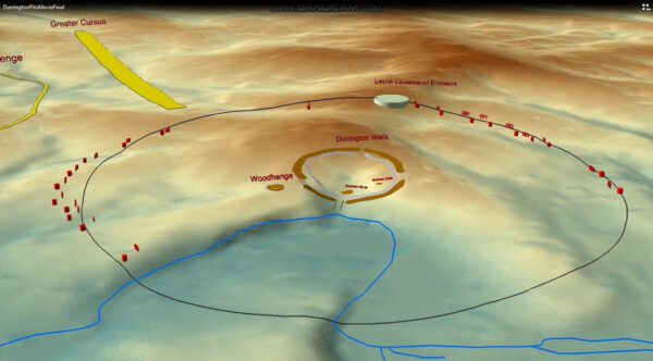 circle of pits near stonehenge