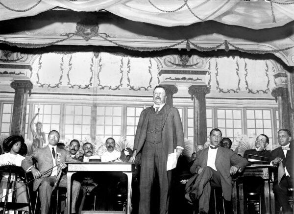 Theodore Roosevelt and Booker T. Washington