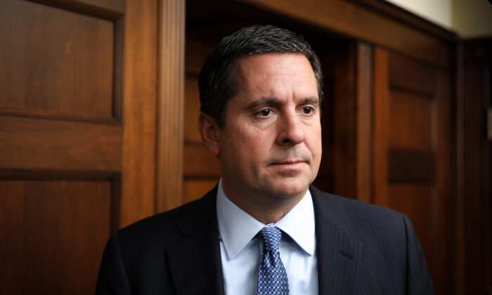 Rep. Devin Nunes (R-Calif.) on Capitol Hill on Oct. 28, 2019. (Samira Bouaou/The Epoch Times)
