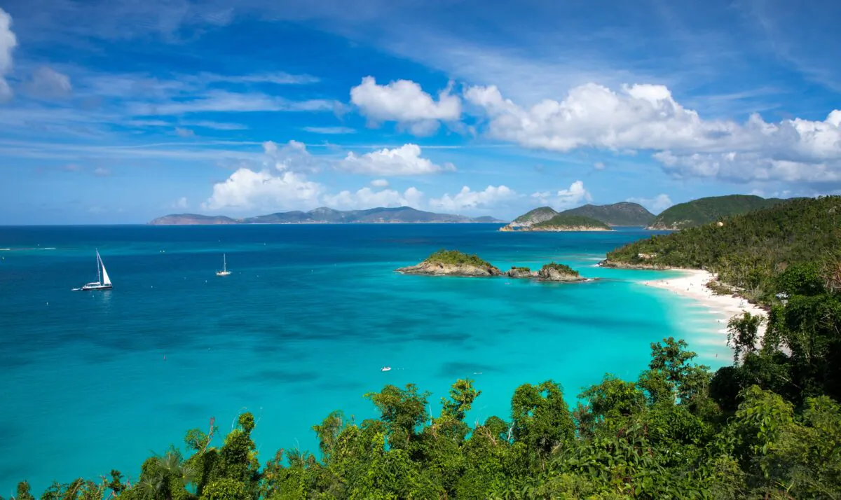 Trunk Bay, U.S. Virgin Islands. (Courtesy of U.S. Virgin Islands Department of Tourism)