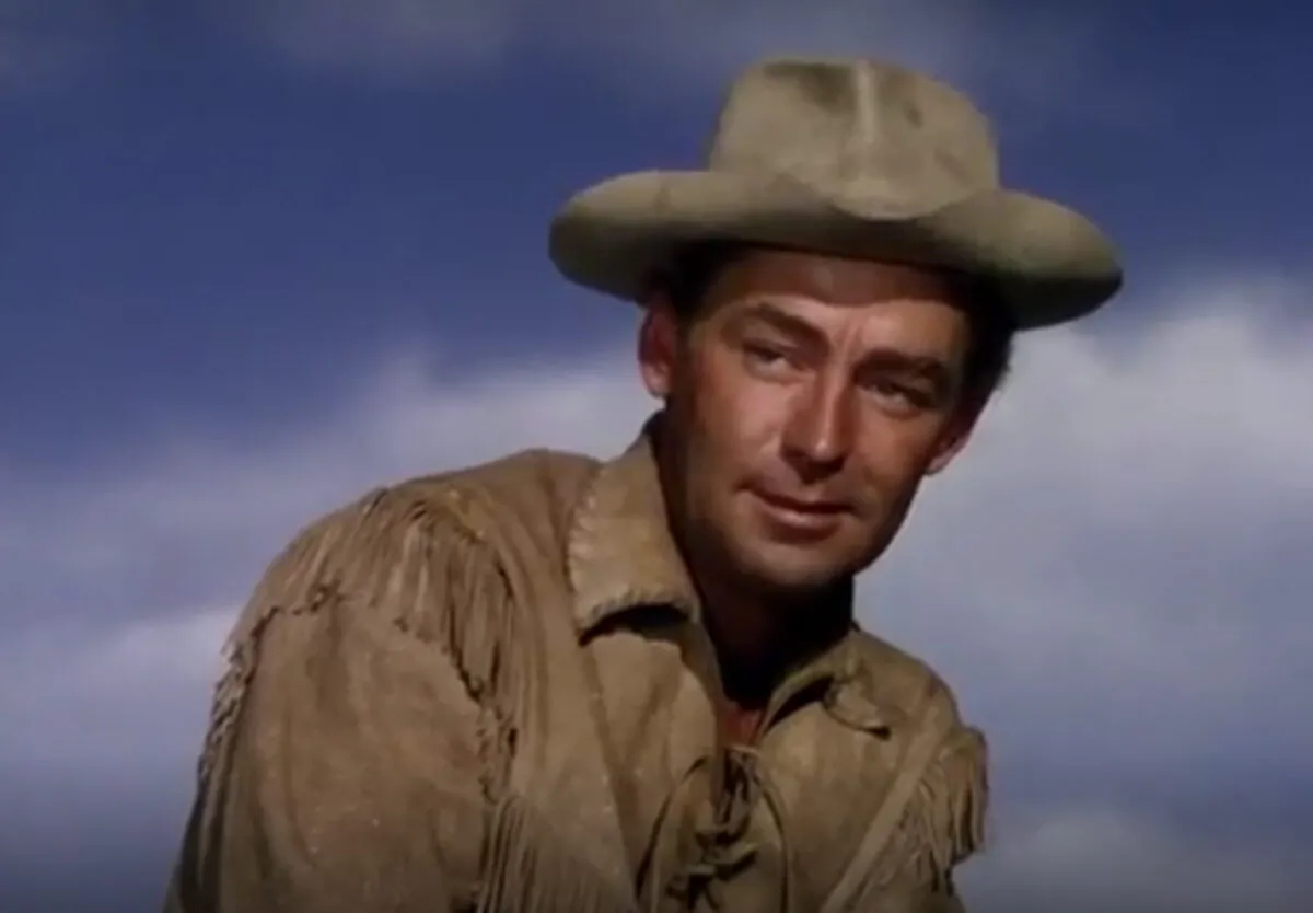 Alan Ladd as Shane, perhaps his finest role. (Paramount Pictures)