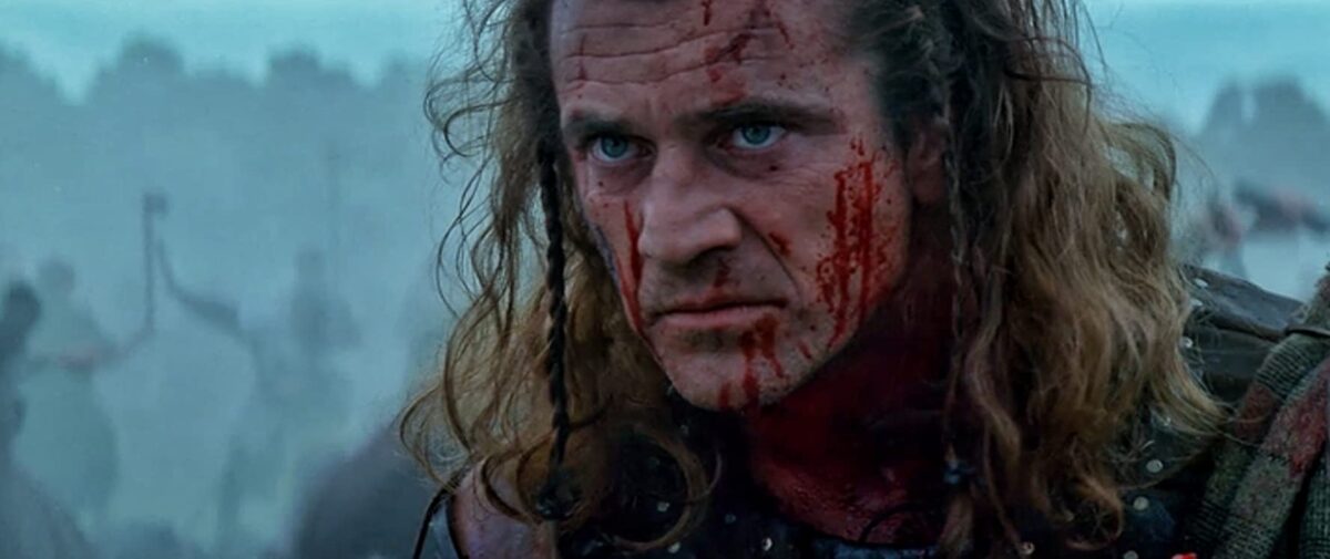 Man with bloody face