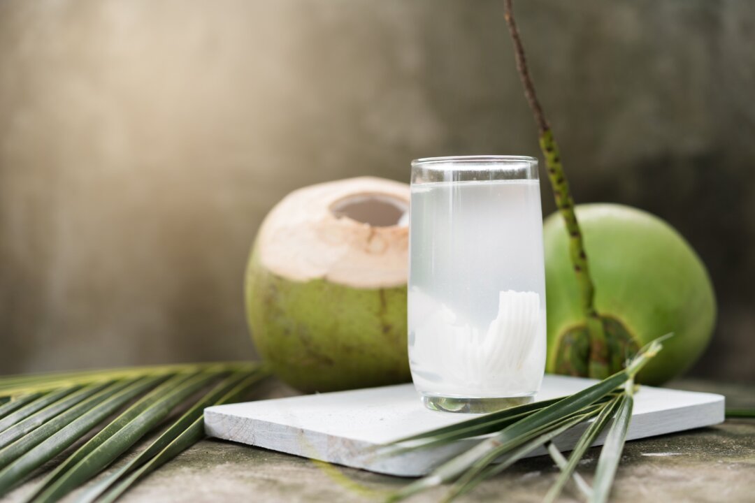 Coconut water can be the ultimate post-workout beverage—or just a delicious drink. (Here Asia/Shutterstock)