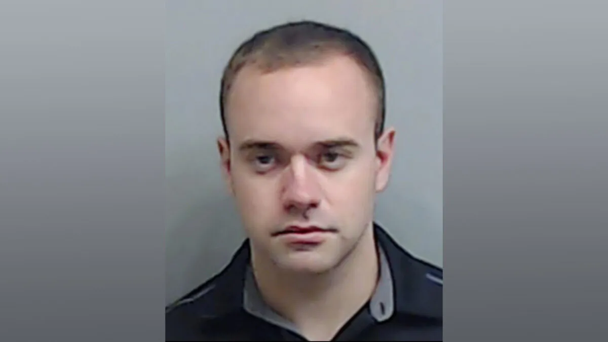 Former Atlanta police officer Garrett Rolfe in a file photo. (Fulton County Sheriff's Office via AP)