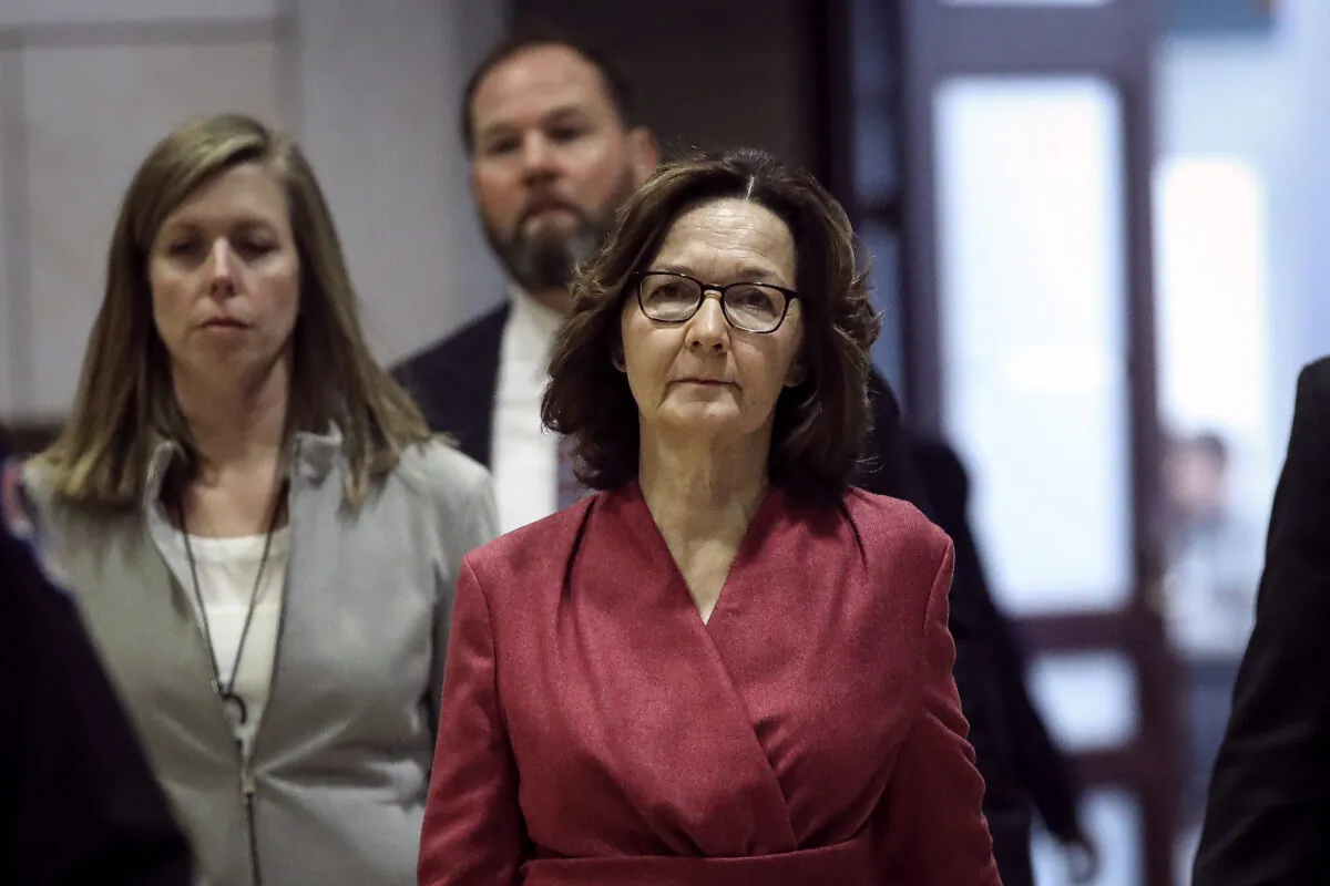 CIA Director Gina Haspel at the U.S. Capitol in Washington on Jan. 8, 2020. (Drew Angerer/Getty Images)