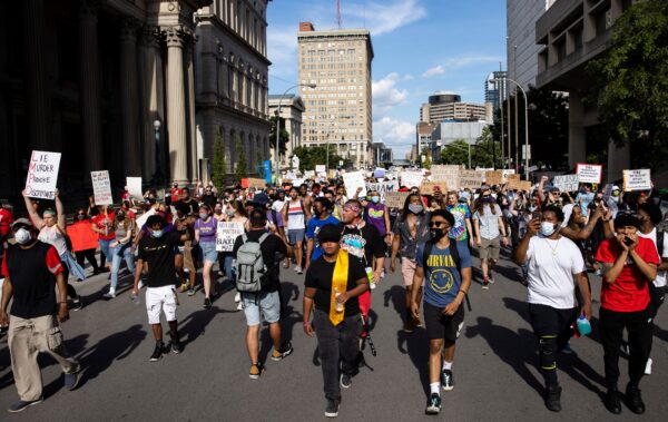 Protests Continue In Louisville