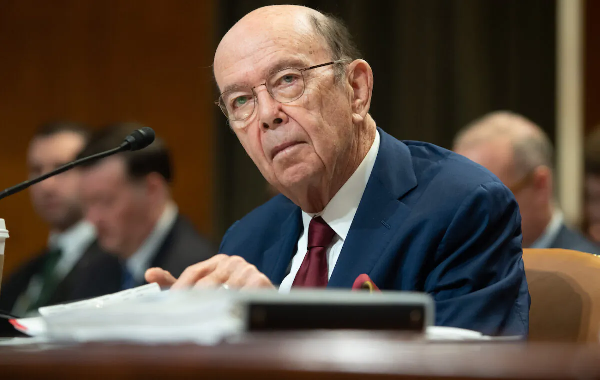Secretary of Commerce Wilbur Ross at a hearing on Capitol Hill in Washington on March 5, 2020. (Saul Loeb/AFP via Getty Images)