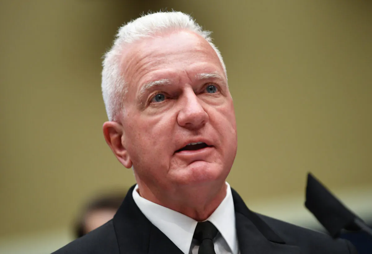 Adm. Brett Giroir, assistant secretary for health, testifies at a hearing of the House Committee on Energy and Commerce on Capitol Hill in Washington on June 23, 2020. (Kevin Dietsch-Pool/Getty Images)
