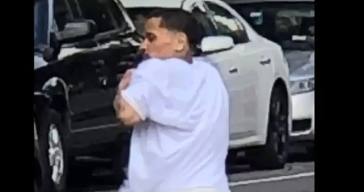 The NYPD said it is searching for a suspect who slashed a 2-year-old child’s face in Manhattan with a sharp object in the latest random attack. (NYPD)
