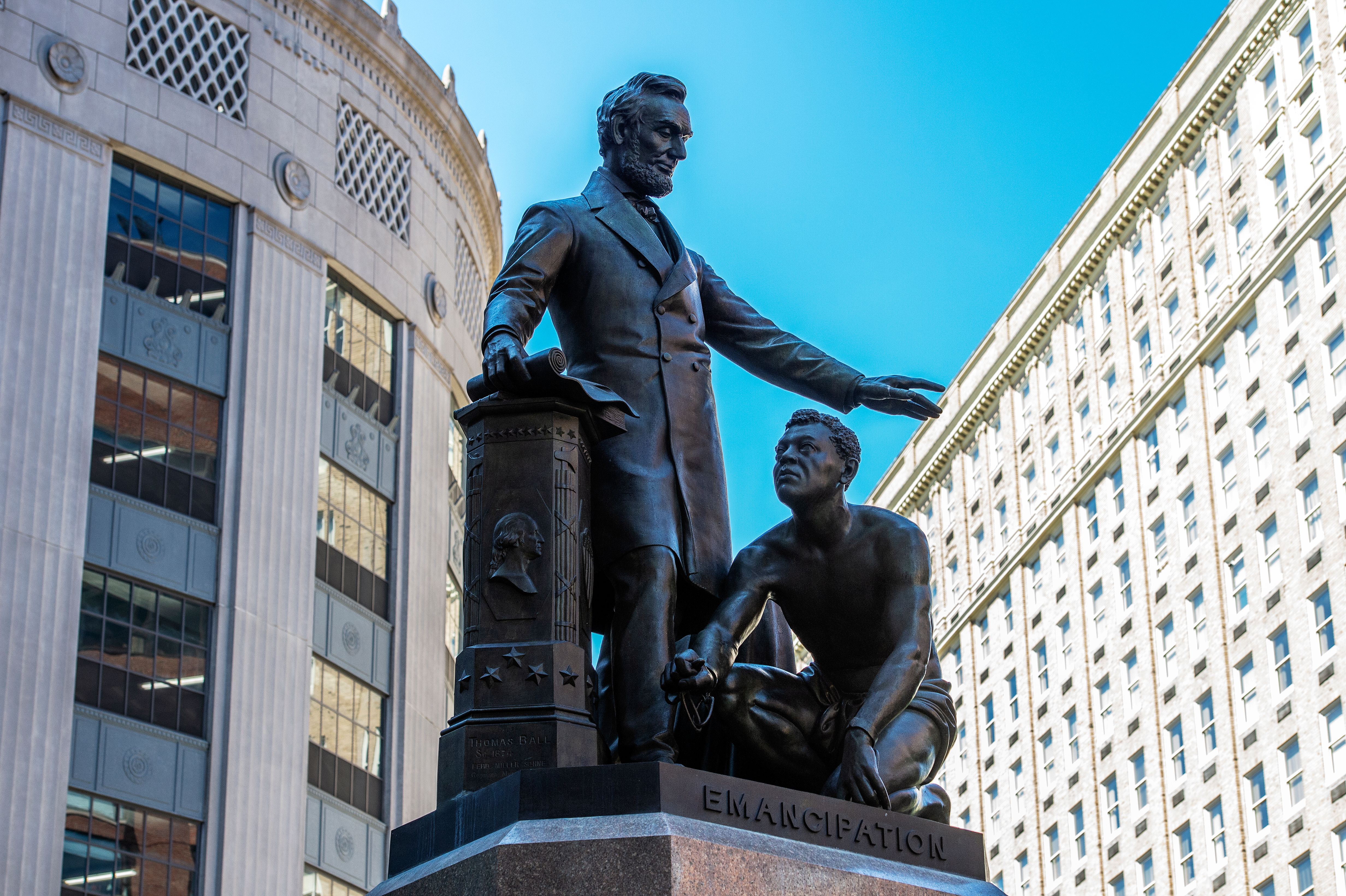Бостонский памятник Линкольну