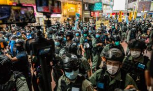 HK Police Arrest 300+ Protesters Marching Against the New Security Law