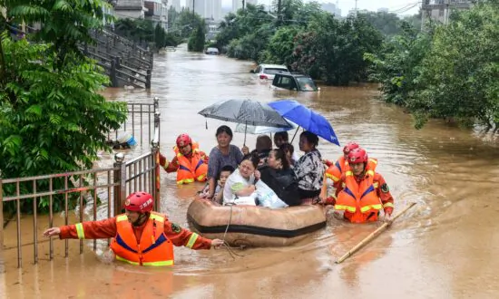 China’s Southern Jiangxi Province Declares Highest Flood Alert