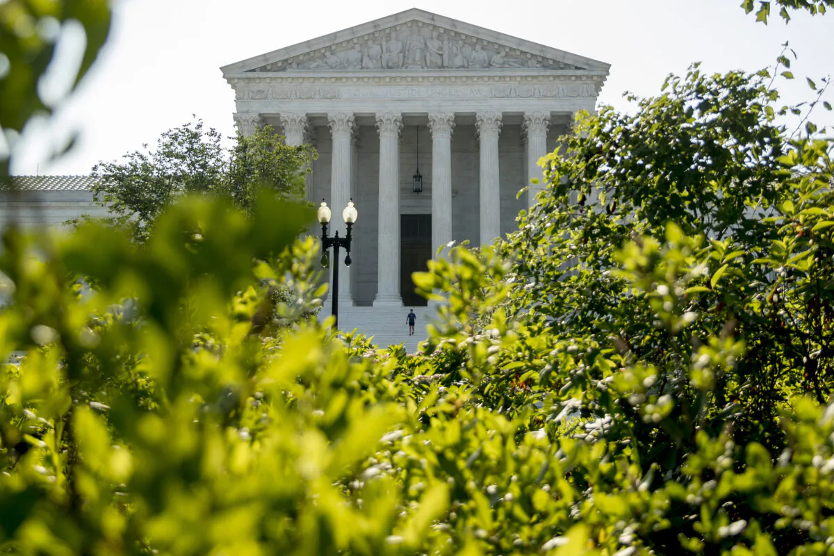 The Supreme Court in Washington on July 8, 2020. (Andrew Harnik/AP Photo)