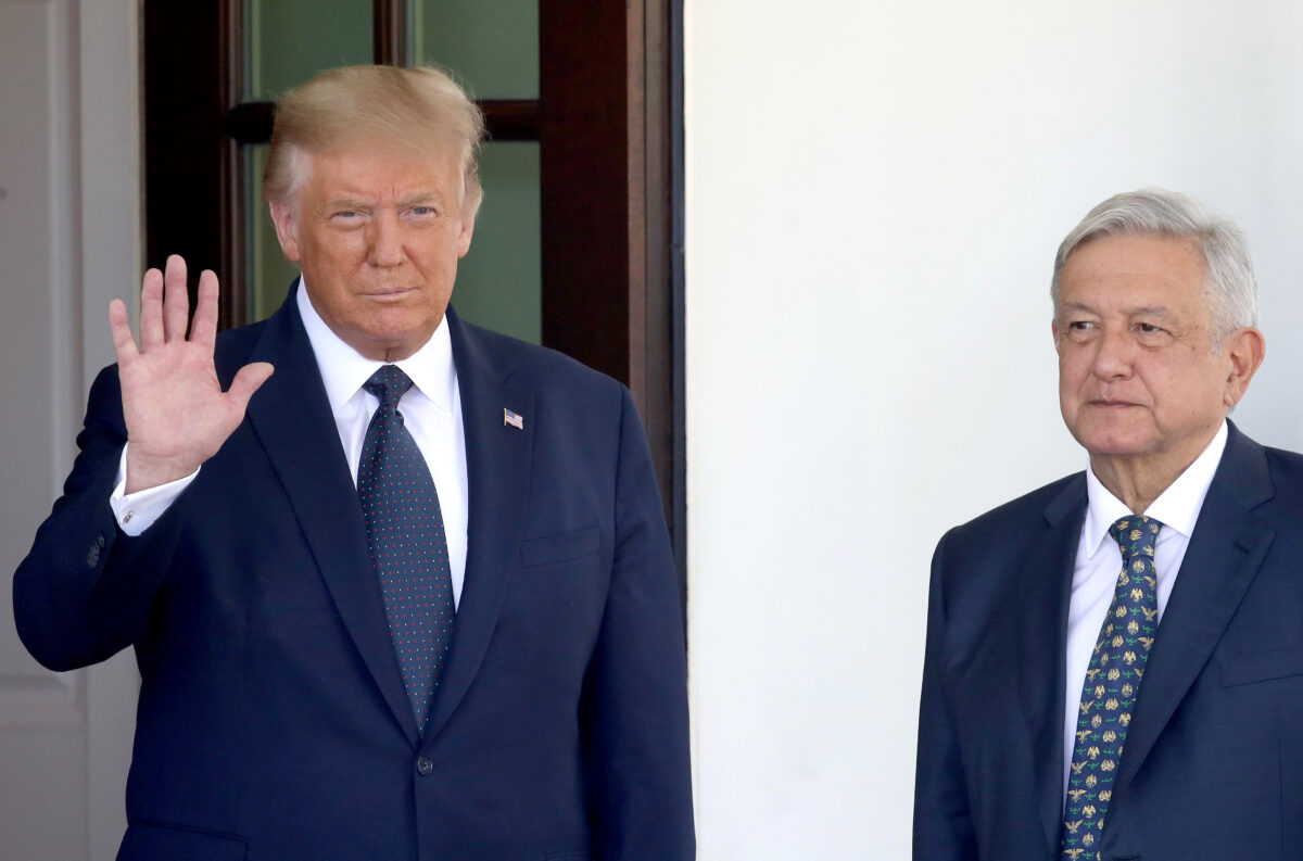 NextImg:Mexico's President Responds to Trump Arrest: 'I Don’t Agree'
