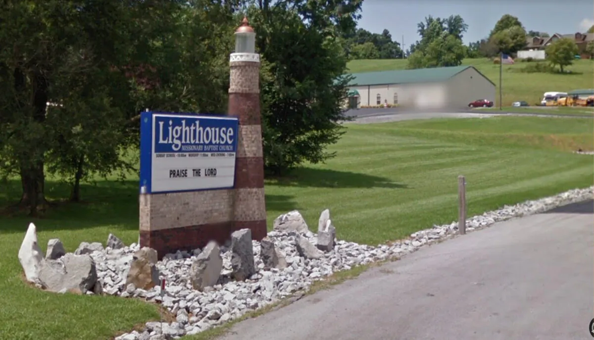 Lighthouse Missionary Baptist Church in Jonesborough, Tennessee (Screenshot/Google Maps)
