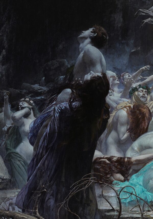 two figures in Souls on the Banks of Acheron