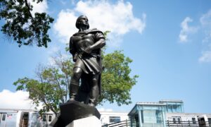 Christopher Columbus Statue Taken Down in Buffalo, New York