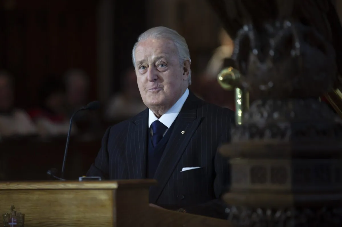Former prime minister Brian Mulroney in a file photo. (The Canadian Press/Paul Daly)