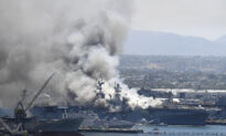 18 Injured in Fire Aboard Ship at Naval Base San Diego