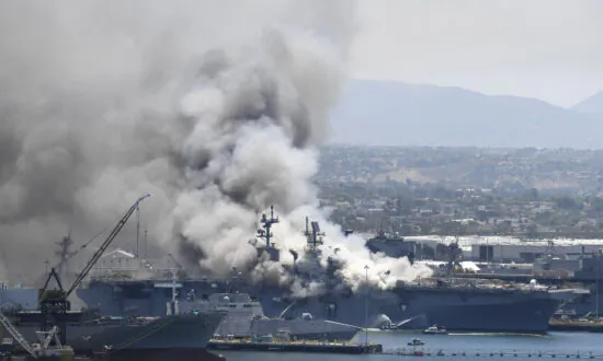 Navy Charges Sailor With Setting Fire That Destroyed Warship