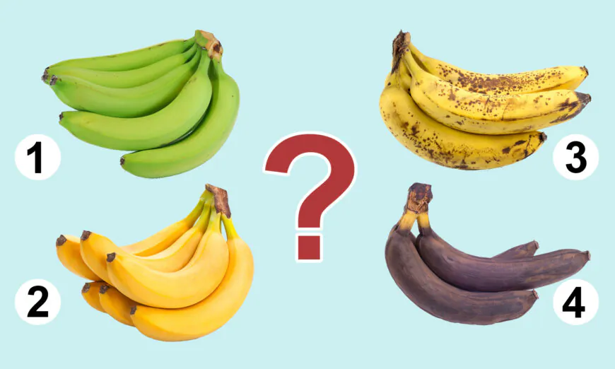 Which Banana Is Healthiest? Bananas at Different Stages of Ripeness