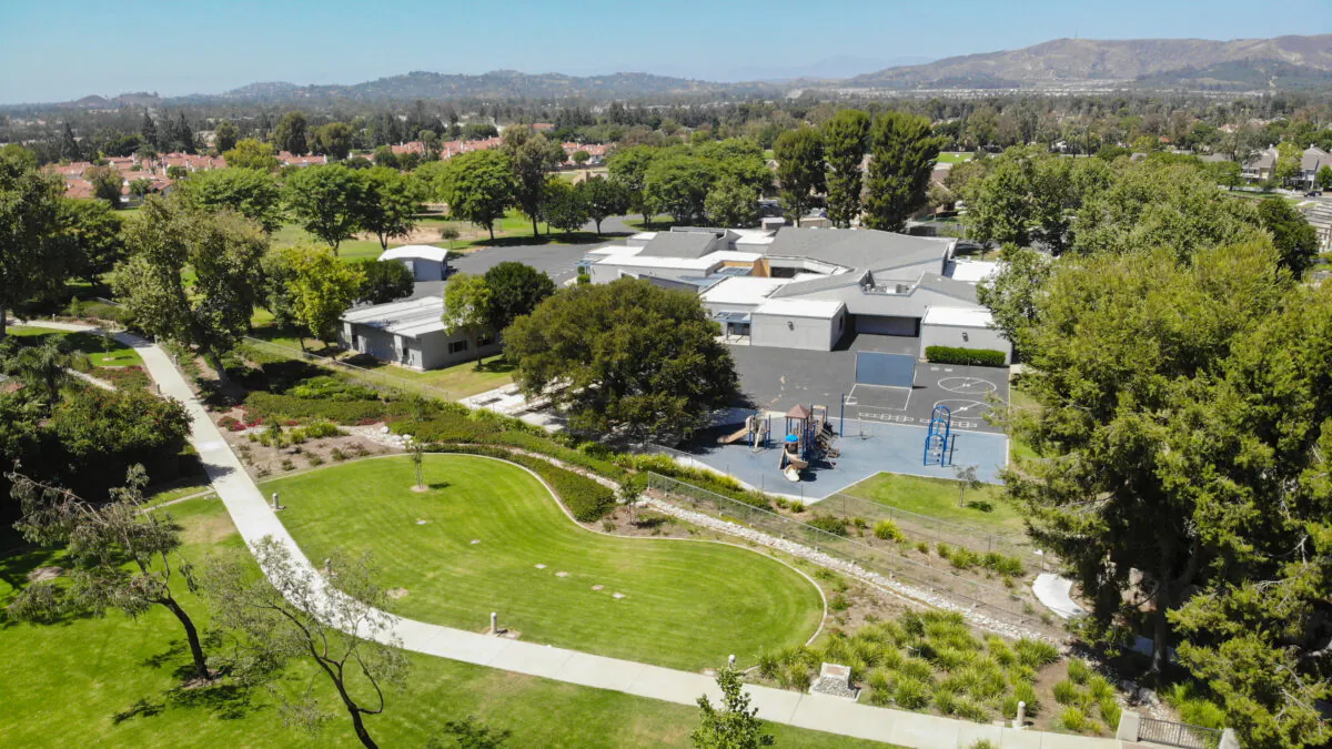 Sierra Vista Middle School in Irvine, Calif., on July 13, 2020. (John Fredricks/The Epoch Times)