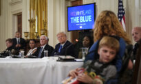 Trump Denounces ‘Anti-Cop Crusade,’ Hears From Families Helped by Law Enforcement