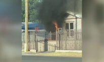 Texas Police Officer Runs Into a Burning Mobile Home and Saves an 8-Year-Old Boy