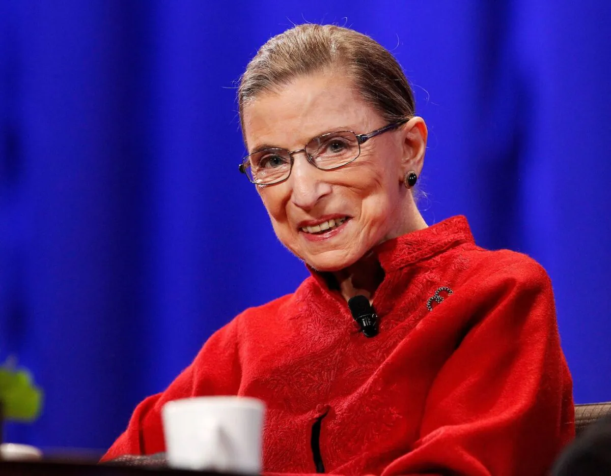 Justice Ruth Bader Ginsburg in Long Beach, Calif., on Oct. 26, 2010. (Mario Anzuoni/Reuters)