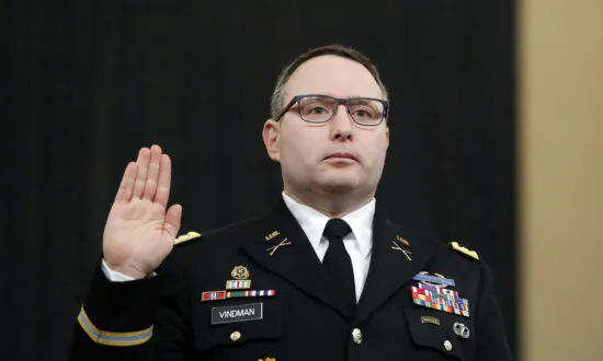 Vindman Brother Files Complaint with Pentagon Alleging Whistleblower Retaliation