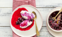 Whipped Ricotta With Quick Blueberry Compote