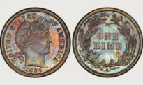 Check Your Pockets: One of These Very Rare 125-Year-Old Dimes Sold for $1.32 Million