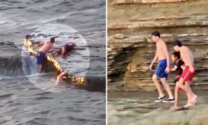 Vacationing Teens Help Rescue 2 Girls Drowning in the Ocean at Sunset Cliffs in San Diego